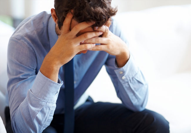 В современном мире мужчины подвержены частым стрессам