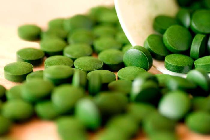 таблетки зеленого цвета